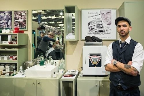 Proraso Temporary Barber Shop