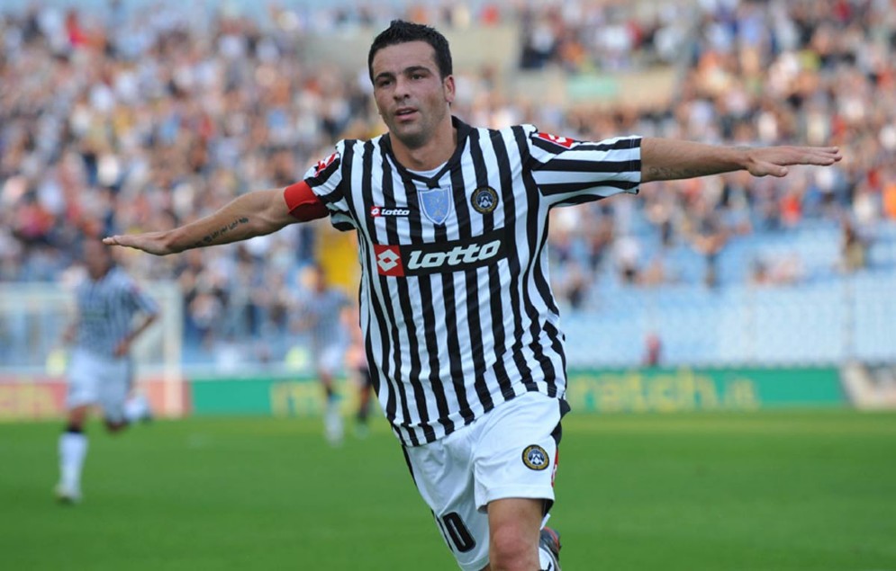 Antonio Di Natale è di nuovo a disposizione dopo la giornata di squalifica