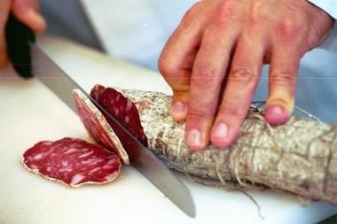 Salame crudo stagionato