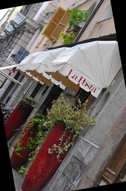 L'ingresso del ristorante