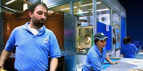 Marco e Giulia al lavoro