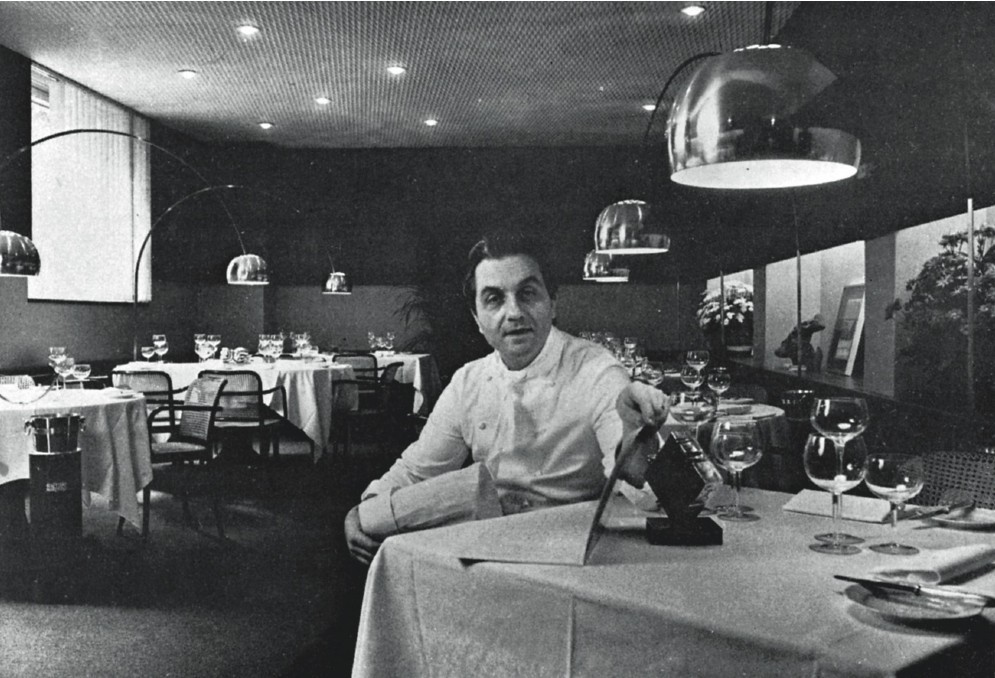 Nel 1977 Marchesi apre il suo ristorante in Via Bonvesin della Riva, a Milano