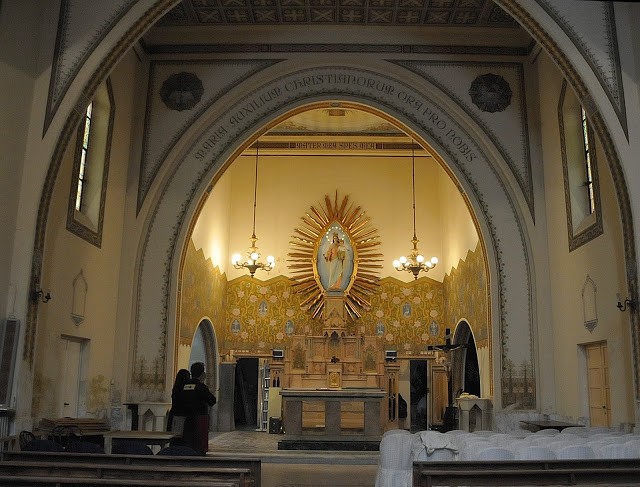 La chiesa all'interno dell'Hotel Covento