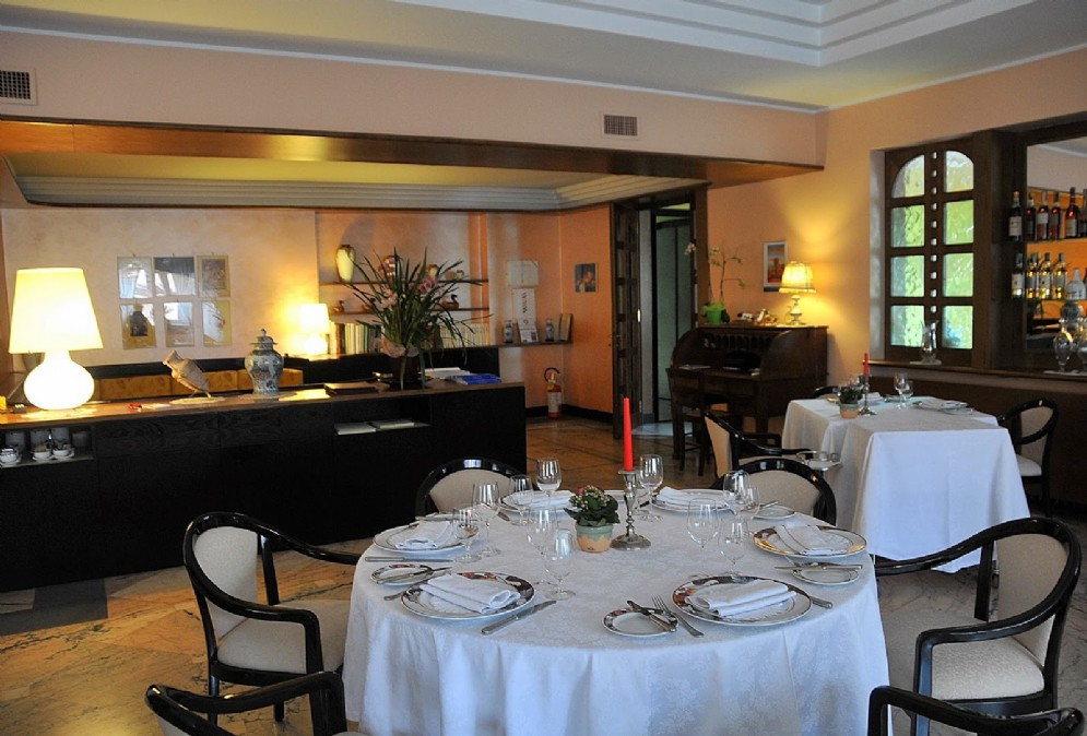 Uno spicchio della grande sala