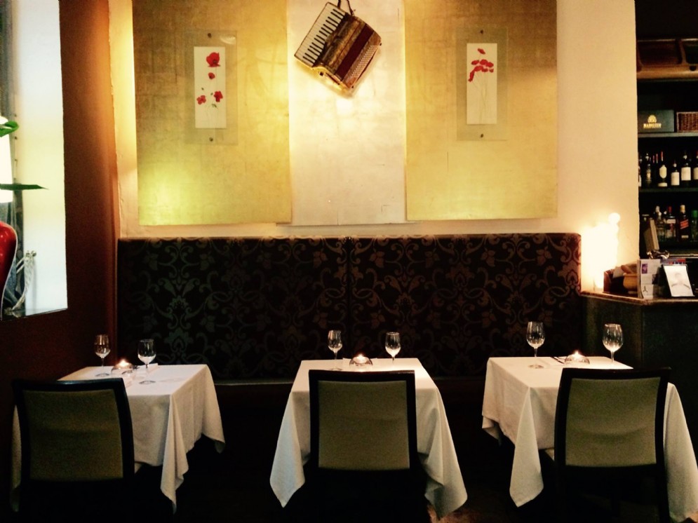 Un dettaglio dell'interno