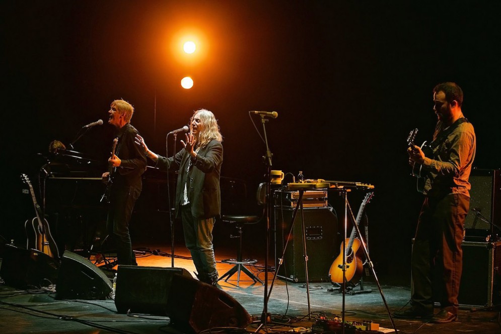 Patti Smith: sacerdotessa del rock, passionaria, poetessa, sciamana. E' stata definita in molti modi