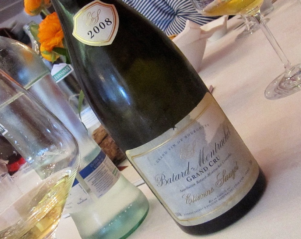 L'ottimo Batard 2008 di Etienne Sauzet, uno dei proprietari più affidabili di Puligny