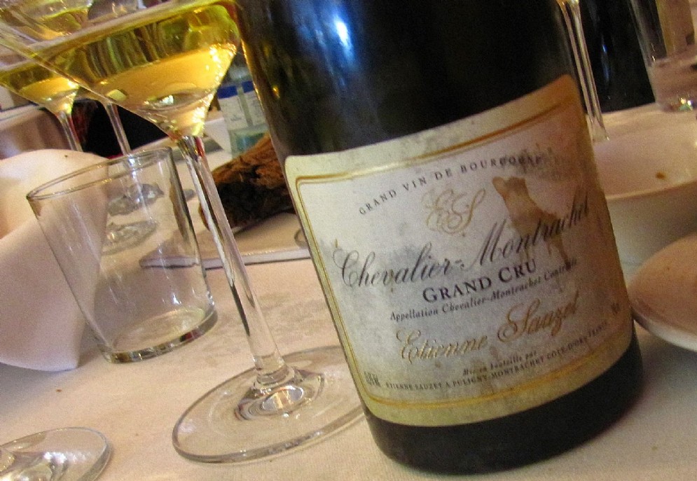 La finezza estrema di un Chevalier Montrachet, ancora grazie a Sauzet