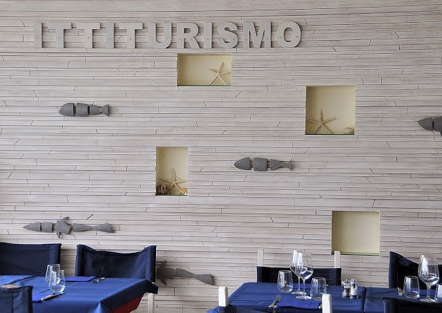 La veranda del ristorante