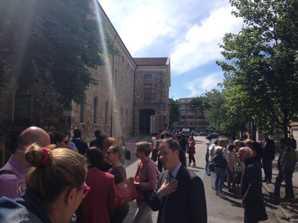 Evacuato il Tribunale di Udine