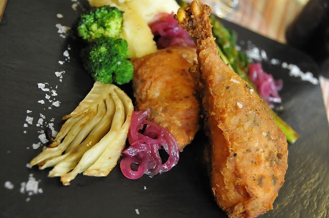 Il pollo Tonchese fritto