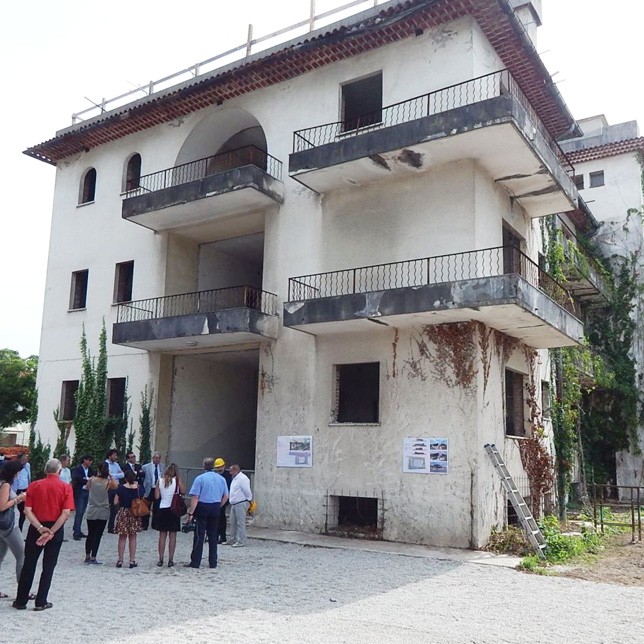 L'edificio che sarà demolito