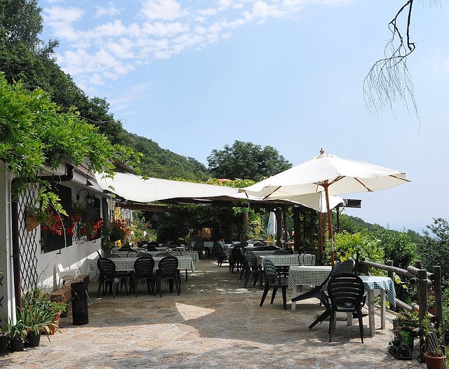 L'ampia veranda