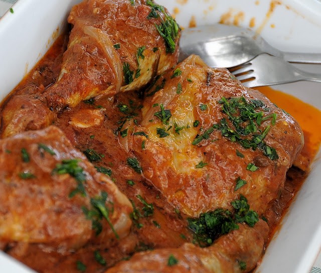 Una rarità ormai ... il pollo alla cacciatora