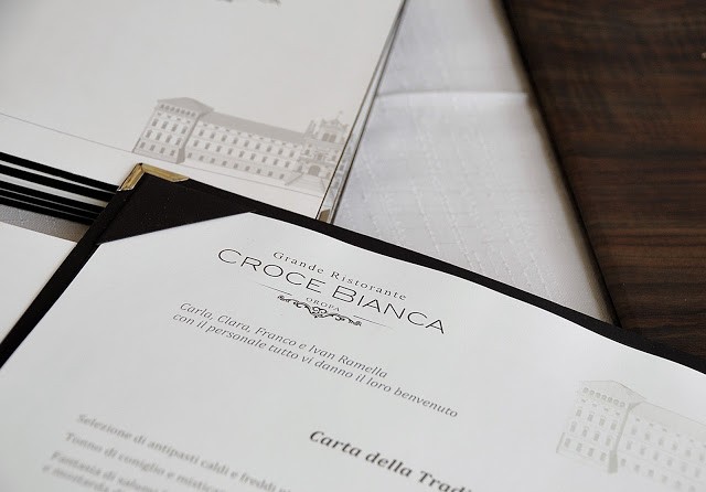 La carta del ristorante