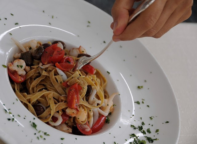 Tagliolini integrali al ragù mediterraneo ...