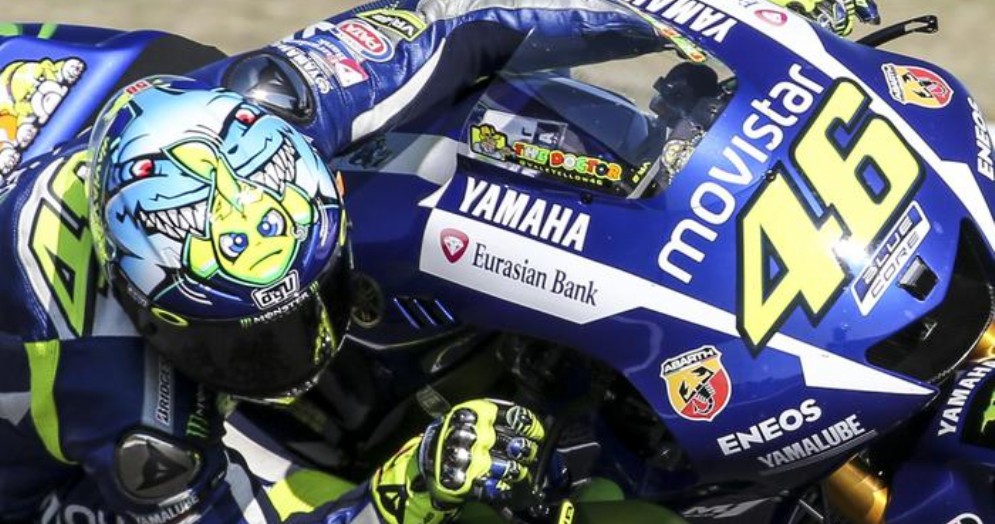 Valentino Rossi su Yamaha