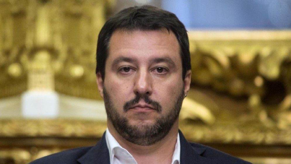Il leader della Lega Nord, Matteo Salvini