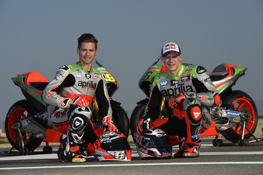 Alvaro Bautista e Stefan Bradl
