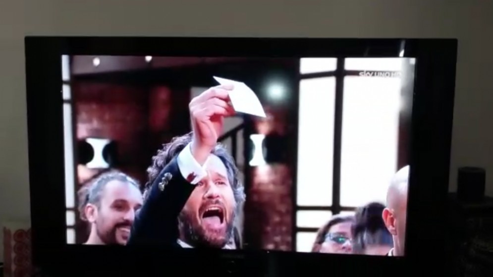 Il momento in cui Cracco svela il vincitore