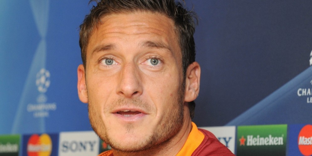 Francesco Totti, capitano dell'As Roma.