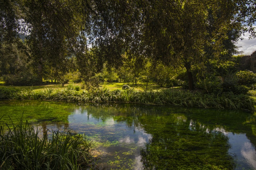 Il parco di Ninfa.
