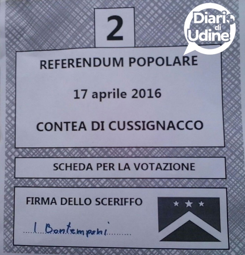 Nuovo Pesce d'aprile a Cussignacco