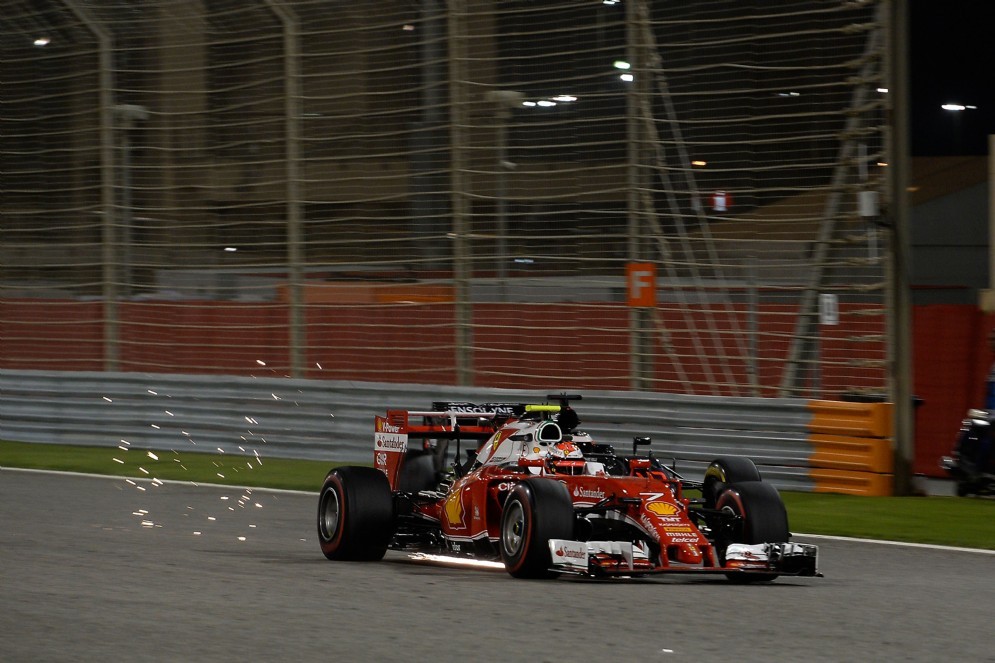 Una fase delle qualifiche in Bahrein