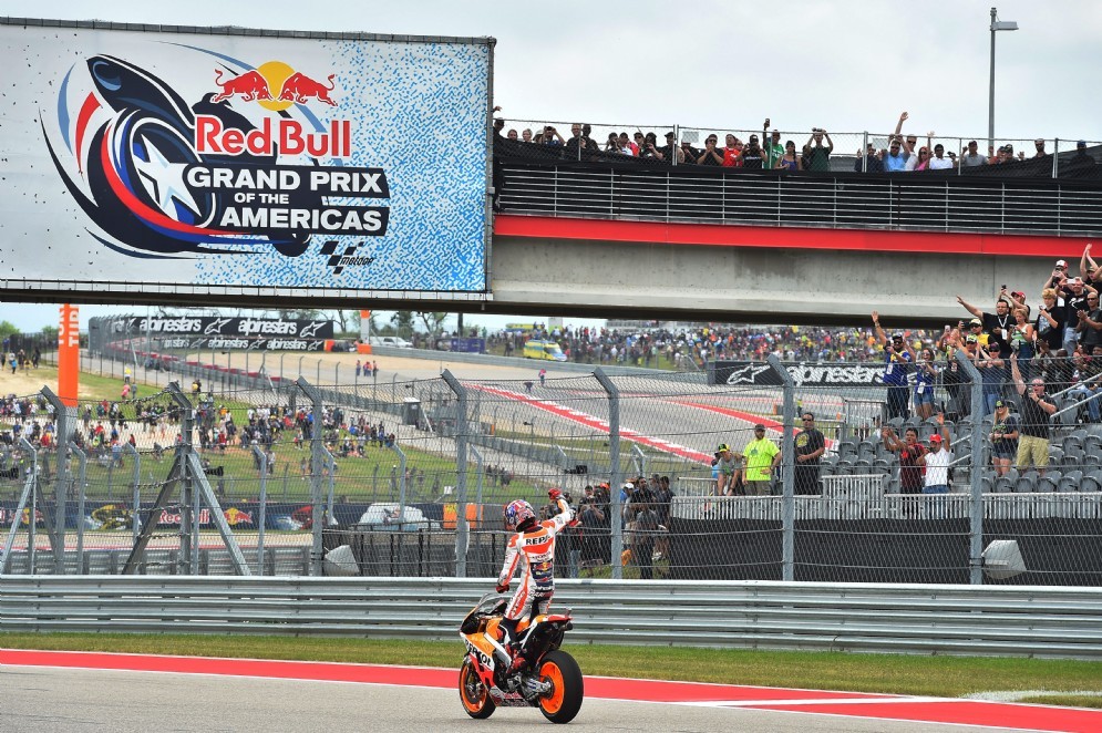 Marquez taglia il traguardo del GP degli Stati Uniti