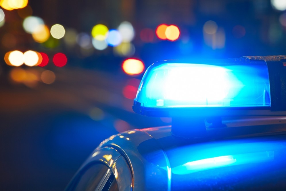 Una volante della Polizia di Stato.