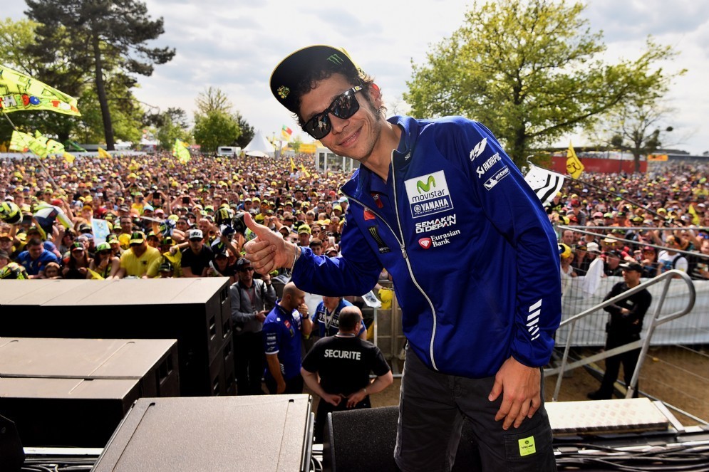 Valentino Rossi a Le Mans