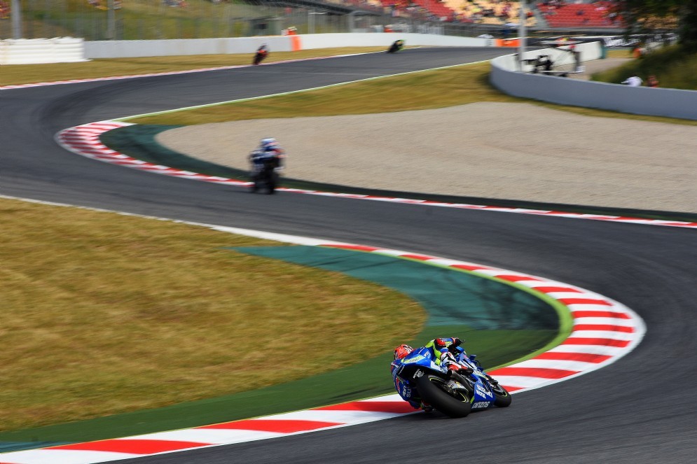 Le curve della pista di Barcellona