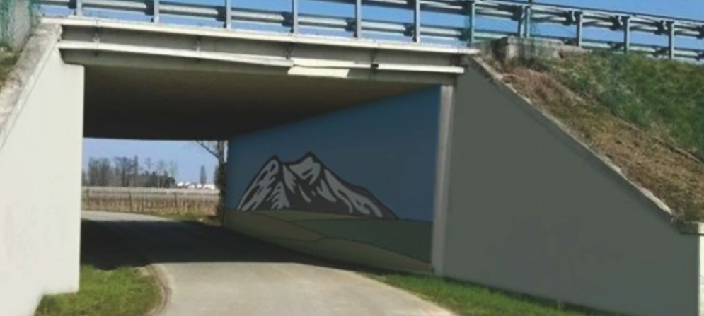 Il murales sarà realizzato in autunno