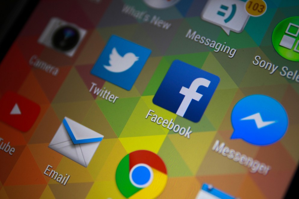 Niente testo scritto su Facebook