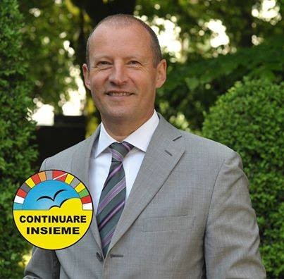 Il sindaco di Cavaglià, Giancarlo Borsoi