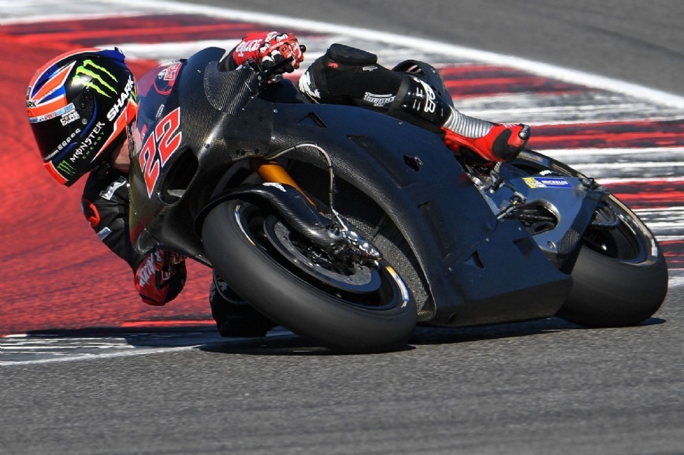 Sam Lowes durante le prove