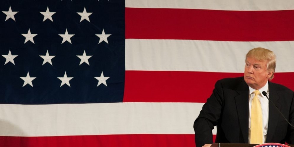 Il candidato repubblicano alle presidenziali americane Donald Trump.