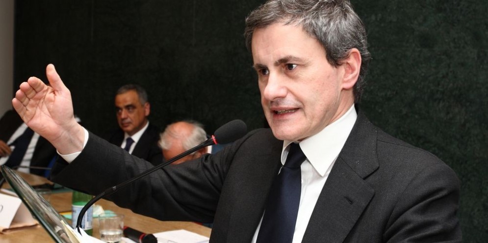 L'ex sindaco di Roma Gianni Alemanno.
