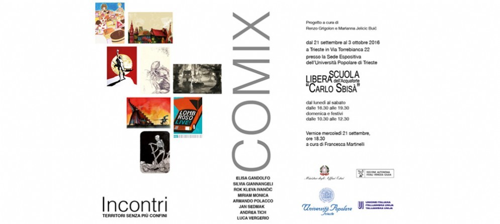 Comix: illustrazioni in mostra a Trieste
