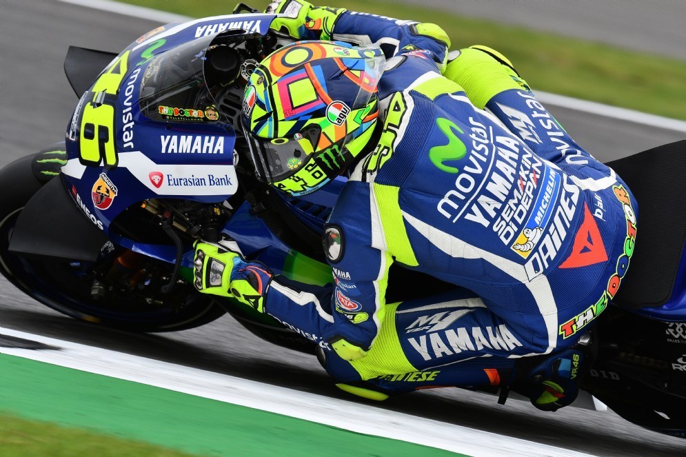 Valentino Rossi in azione