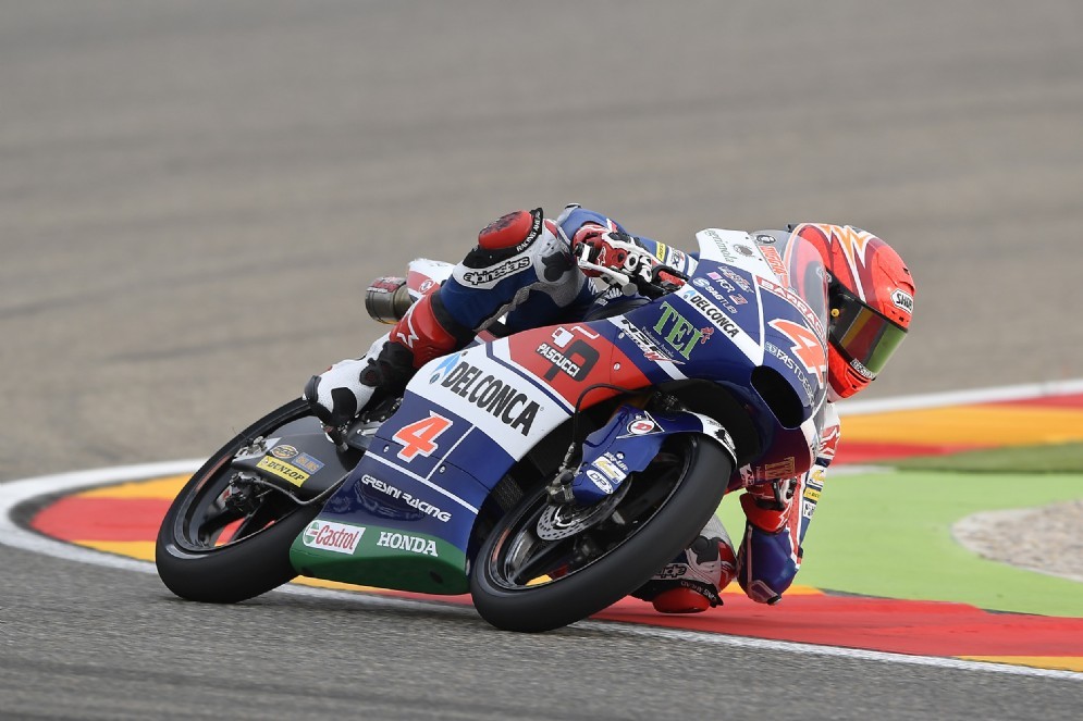 Fabio Di Giannantonio in pista oggi
