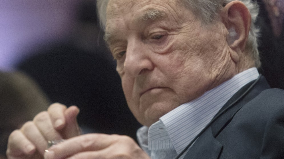 Il magnate ungherese George Soros.