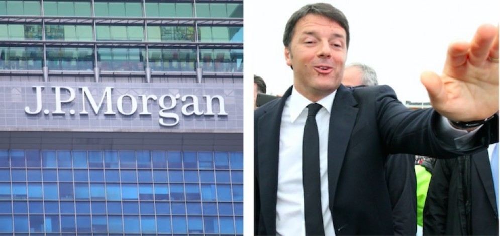 Jp Morgan e il premier Matteo Renzi