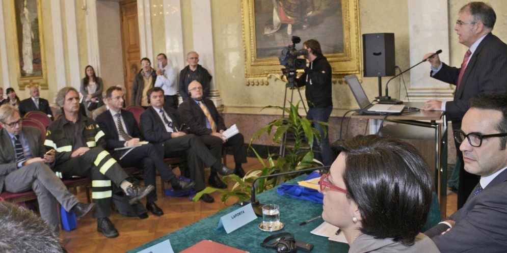 L'assessore Vito durante il convegno