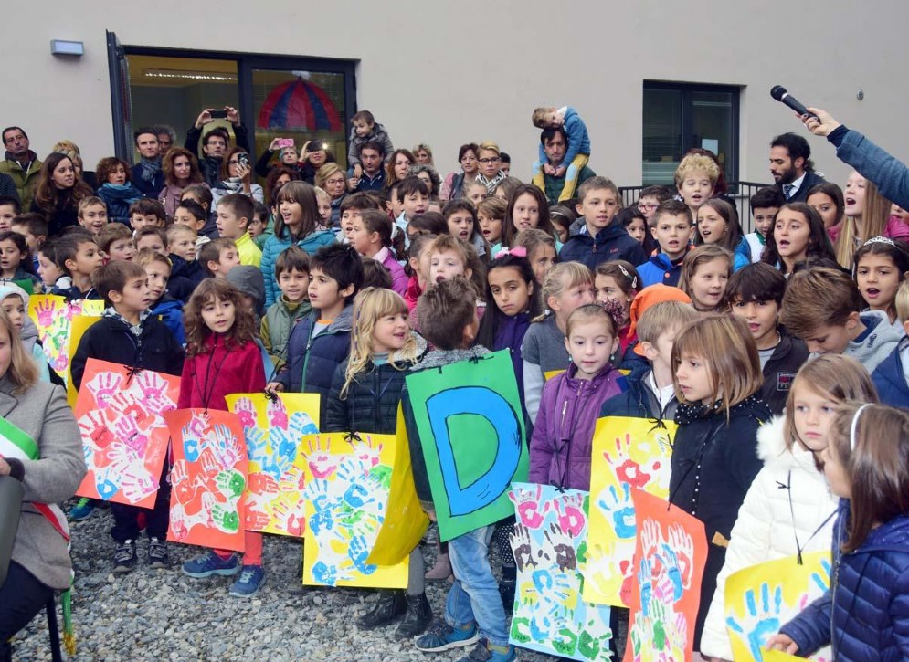 I tanti bambini che hanno partecipato all'evento