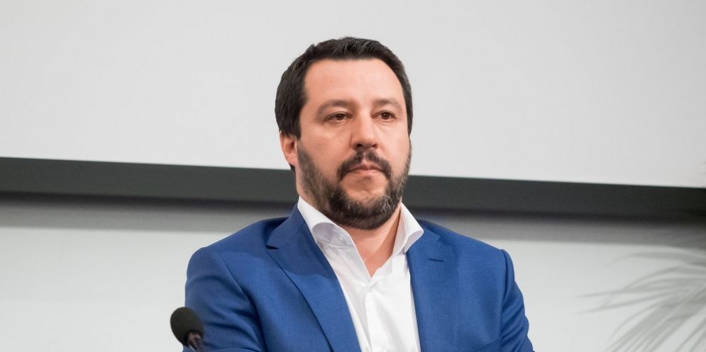Il leader della Lega Nord, Matteo Salvini.