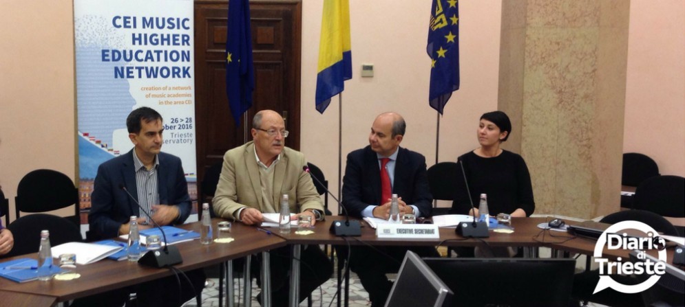 Cei Project Manager Ugo Poli e ilPresidente del Tartini Lorenzo Capaldo