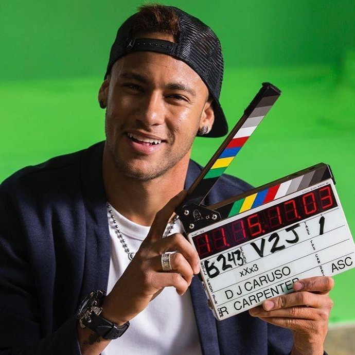 Neymar sul set del film di Vin Diesel