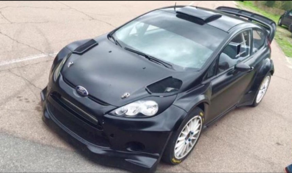 La Ford Fiesta WRC di Pinzano-Zegna