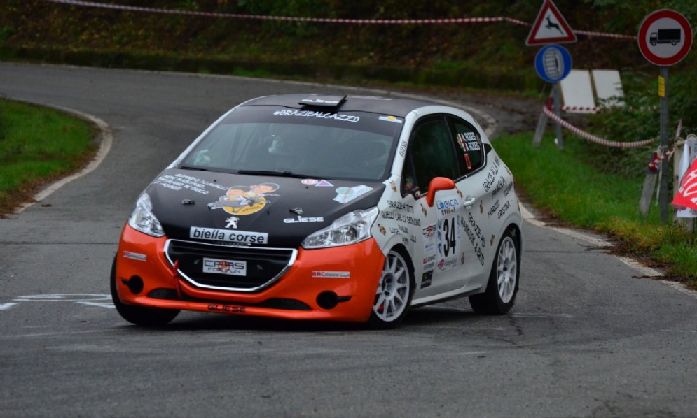 Vittoria di classe per Vineis- Rodi (Peugeot 208 R2B)